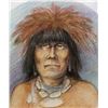 Image 2 : Hopi Pastel Drawing ''Snake Priest'', Neil David Sr.