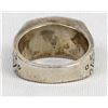 Image 8 : Zuni Sterling Silver Lapis Coral Ring
