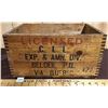 Image 2 : C.I.L. WOODEN AMMO BOX - 14IN X 9.5IN X 7.5IN