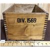 Image 3 : C.I.L. WOODEN AMMO BOX - 14IN X 9.5IN X 7.5IN
