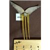 Image 2 : UNIQUE ANTIQUE EAGLE HAIR COMB PIN