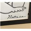 Image 3 : FRAMED PICASSO INK AND WASH DRAWING - WITH LETTER OF PROVENANCE