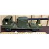 Image 1 : NYLINT PRESSED STEEL  BATTERY OPERATED MILITARY TRUCK - 22IN