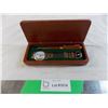 1014  Mack Truck Pen  watch in wood case
