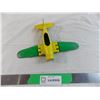 Image 1 : Hubley Kiddie Toy airplane - retractable landing wheels + folding wings