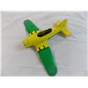 Image 2 : Hubley Kiddie Toy airplane - retractable landing wheels + folding wings