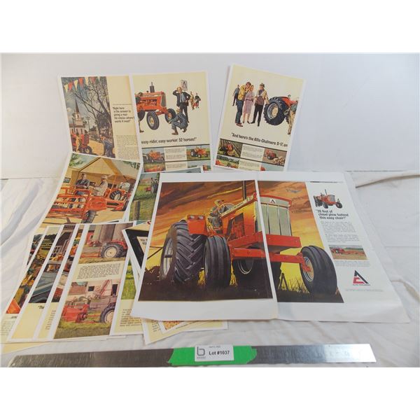 Allis Chalmers advertisement prints