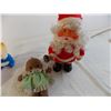 Image 3 : Vintage Kids Toys, plastic dolls, santa clause, telephone
