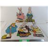 Image 1 : Peter Cotton-Tail paper cutouts - 1950-60's?