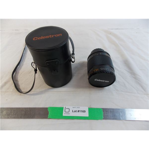 Celestron camera lens - 500mm - with case