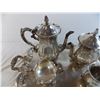 Image 2 : Leonard Silver plate Teapot/Coffee/Cream/Sugar serving tray set