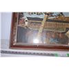 Image 2 : Mirror Framed Picture - 32”WX17”L