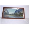 Image 3 : Mirror Framed Picture - 32”WX17”L