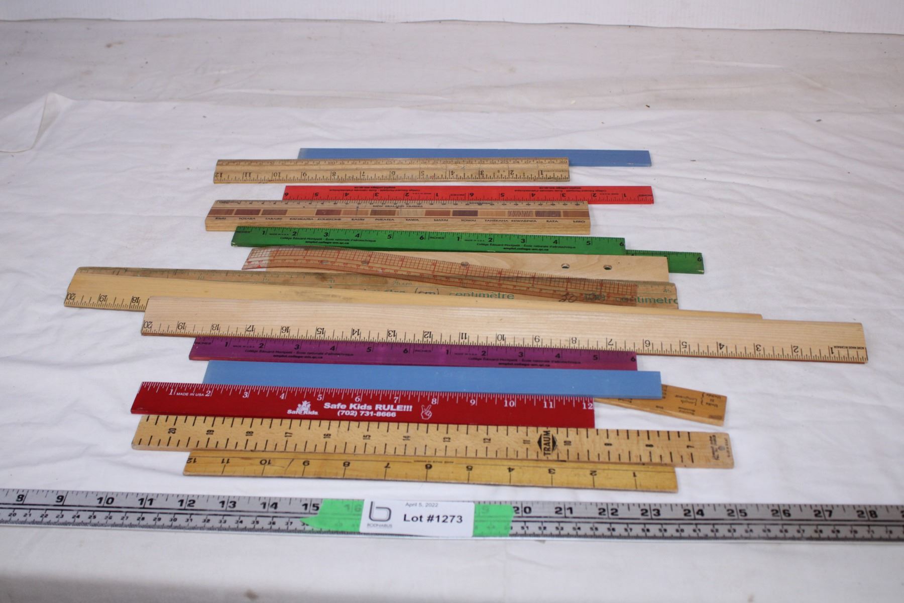 Various Ruler Names various Rulers - Bodnarus Auctioneering