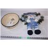 Image 1 : Christmas Bowl,let it snow snowman