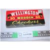 Image 1 : Wellington 30 wooden Checkers