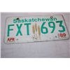 Image 2 : Saskatchewan 1989 License Plates