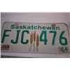 Image 3 : Saskatchewan 19984,85,88,90 License Plates
