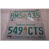 Image 3 : Saskatchewan 1987,95,2003,2005,License Plates