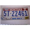Image 3 : Montana 84,1992,BC 95 License Plates