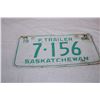Image 2 : P.Trailer Saskatchewan 68 License Plate