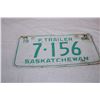 Image 2 : P.Trailer Saskatchewan 68 License Plate