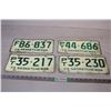 Image 1 : PT Saskatchewan 1974 License Plates