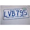 Image 2 : Beautiful British Columbia 1974 License Plates