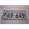 Image 3 : Saskatchewan 1972 License Plates