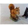 Image 4 : Vintage Squirrel + Dog ornaments