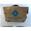 Image 1 : Vintage samsonite hard plastic suitcase - in box (medium)
