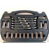 Image 2 : Complete mastercraft socket set + wrenches, in case