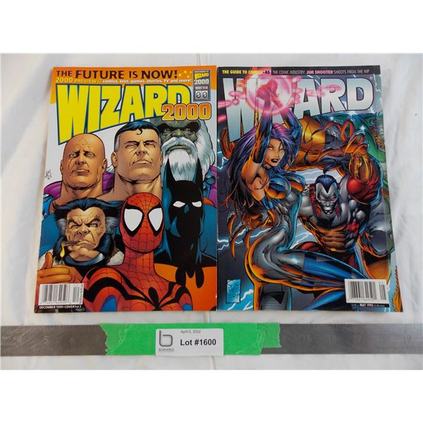 (2) Wizard Comics Guides - May 1995 + Dec 1999