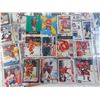 Image 2 : (19) Pages of Hockey cards - some goalies, variety of teams and players