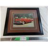 Image 1 : Vintage chevrolet picture in frame