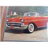 Image 2 : Vintage chevrolet picture in frame