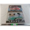 Image 1 : (2) Chevy Tin pictures in plastic wrap - 11x16