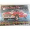 Image 2 : (2) Chevy Tin pictures in plastic wrap - 11x16