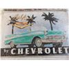 Image 3 : (2) Chevy Tin pictures in plastic wrap - 11x16
