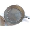 Image 3 : (2) Cast Iron Frying Pans - 10" + 8" cooking surface