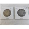 Image 2 : 0.925 Silver 1917 + 1918 + 1919 - 50 cent pieces (Canada)