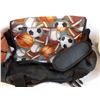 Image 5 : Sports Backpack with Basketball, Soccer ball, mini foam football
