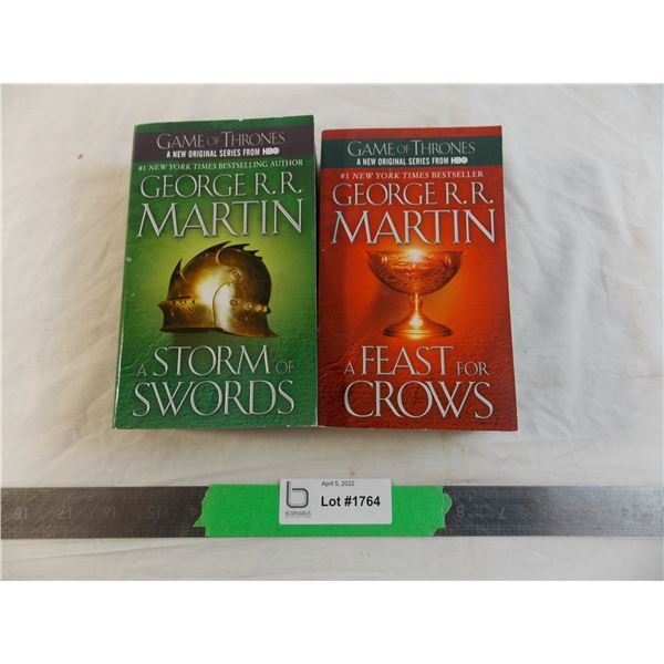 (2) Game of Thrones novels - George Martin