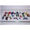 Image 1 : various toy truck/cars/motor bikes