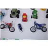Image 4 : various toy truck/cars/motor bikes