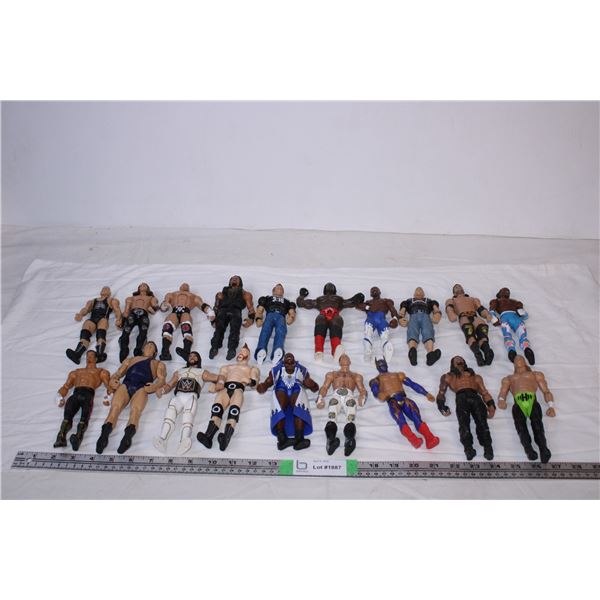 Various Wrestling figures