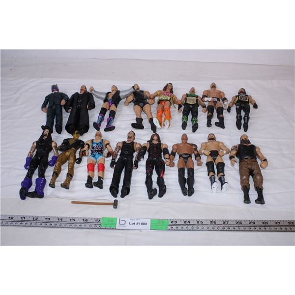 Various Wrestling figures