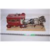 Image 1 : Horse and buggy wood display
