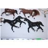 Image 4 : various plastic horses