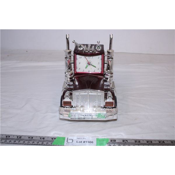 Semi Truck Clock - Bodnarus Auctioneering